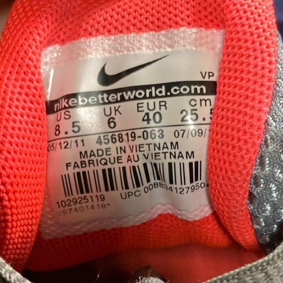 Nike Women’s Reax Run Dominate in Grey/Pink, size 8.5, Nike 456819-063 - Picture 6 of 9